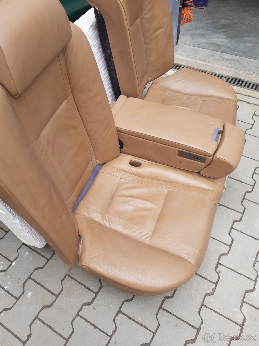 kožené zadní sedačky bmw e65 - 5