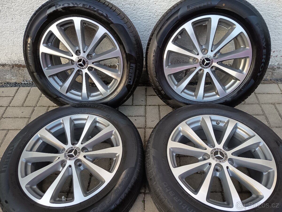 Originální sada kol Mercedes Benz 5x112R17 - 5
