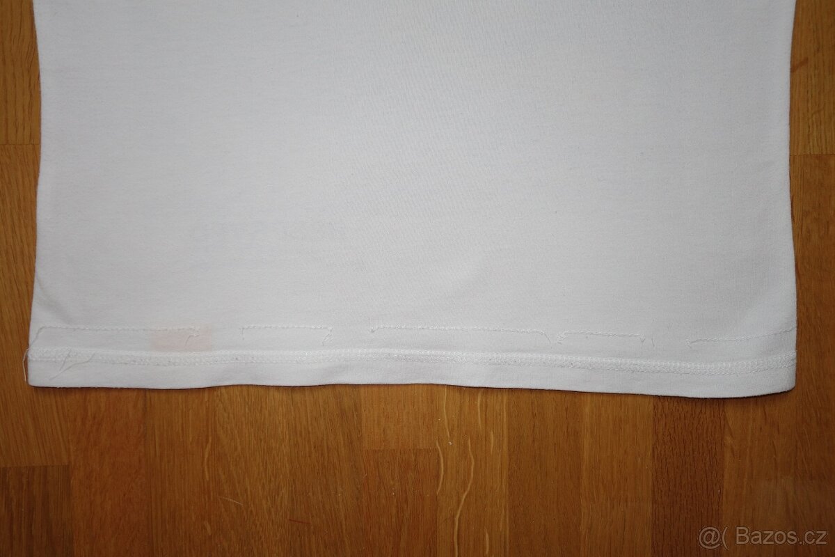 Chlapecké bílé tričko s dlouhým rukávem v.128/134 - 5