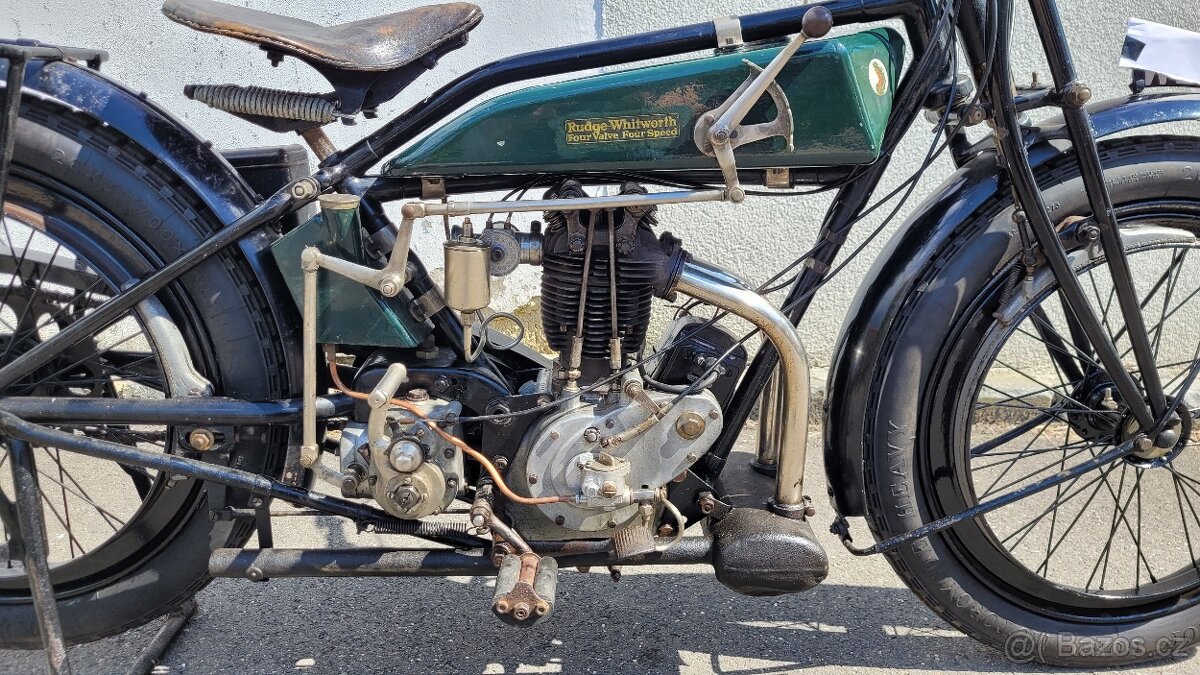 Rudge Whitworth 350 OHV, 4 ventil, 4 rychlostní převodovka - 5