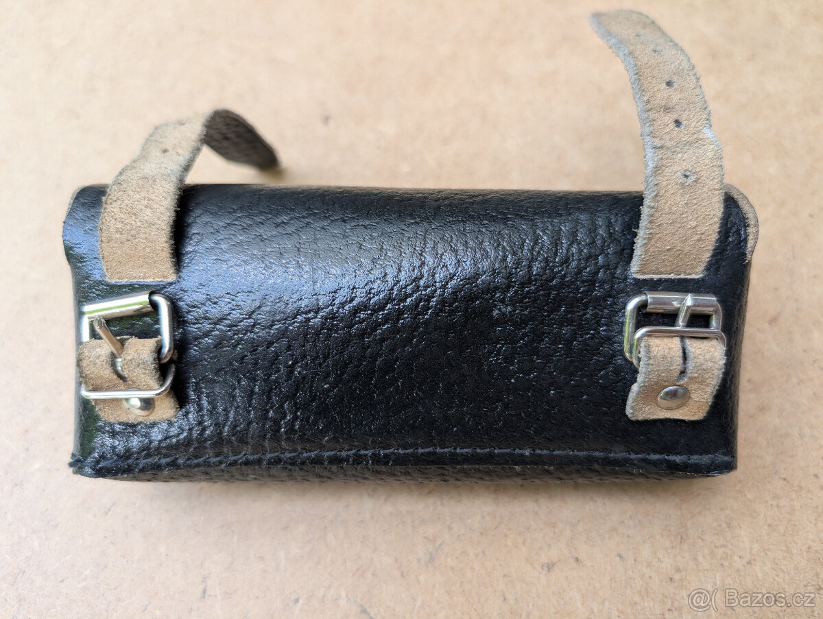 Kožená brašna na kolo Favorit - lepící sada - 5