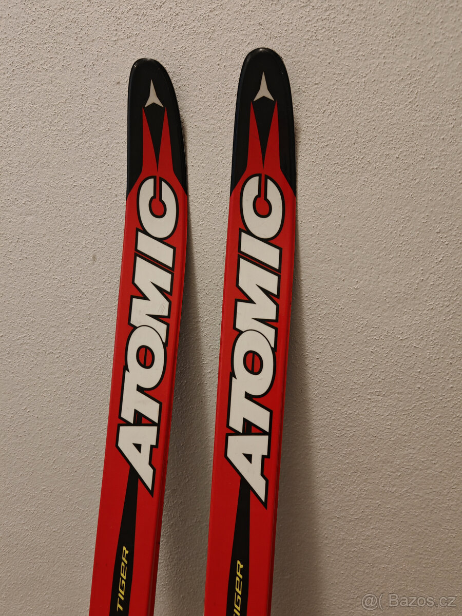 Dětské běžky Atomic vel.120 cm s vázáním SNS - 5