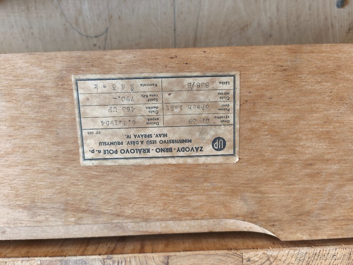 Stůl rozkládací ořech 1954 - 5