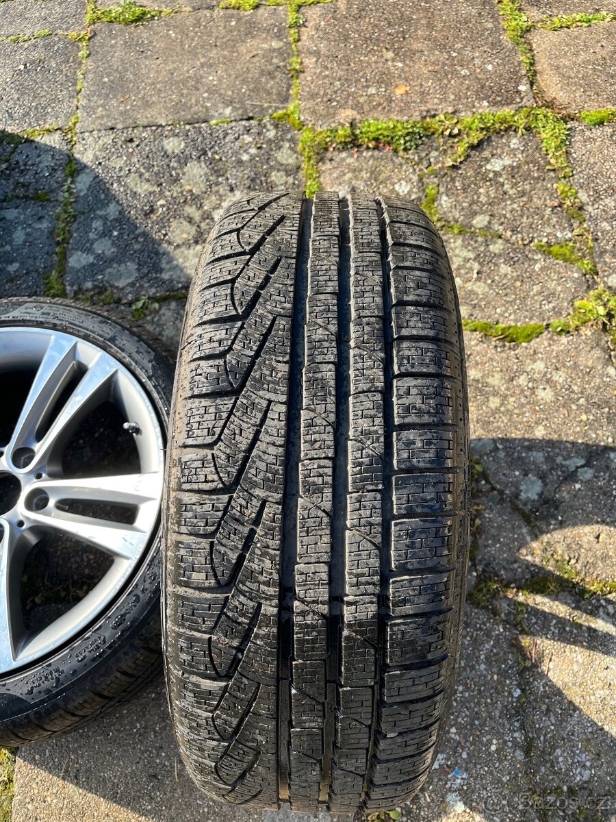ZIMNÍ PNEU 225/45 R18 rf + ORIGINÁL DISKY BMW F30 - 5