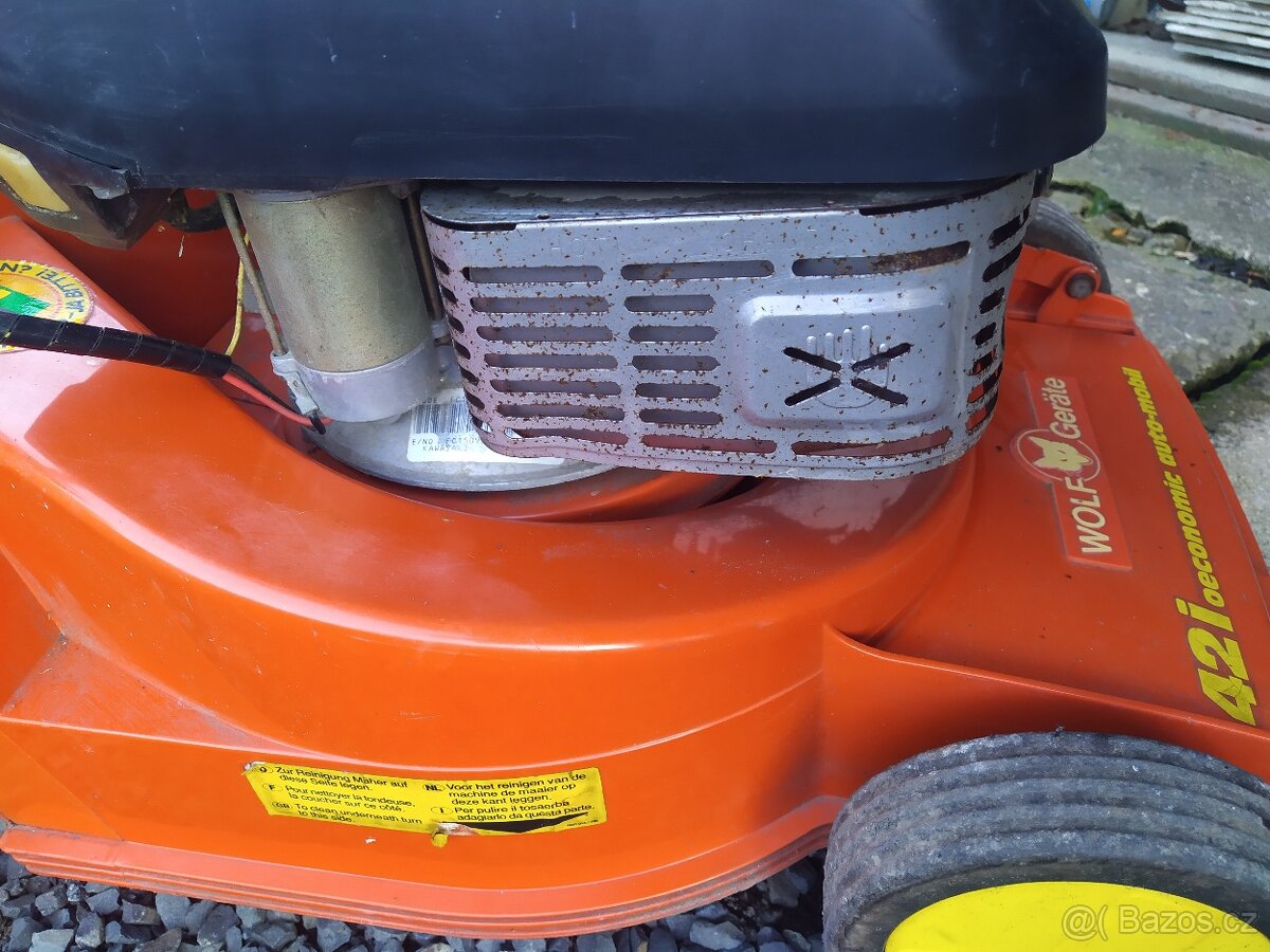 Benzínová sekačka s pojezdem WOLF GARTEN Senator, el.start - 5