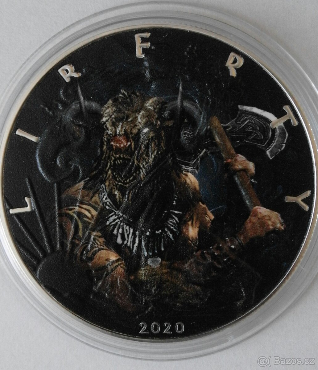 Stříbrné mince American Eagle 1 oz dva druhy - 5