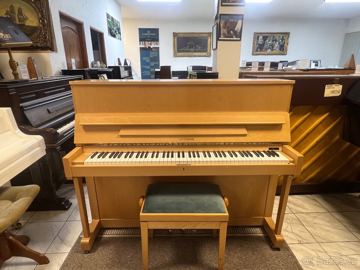 W.Hoffmann - Bechstein mod. 117 se zárukou 5 let. - 5