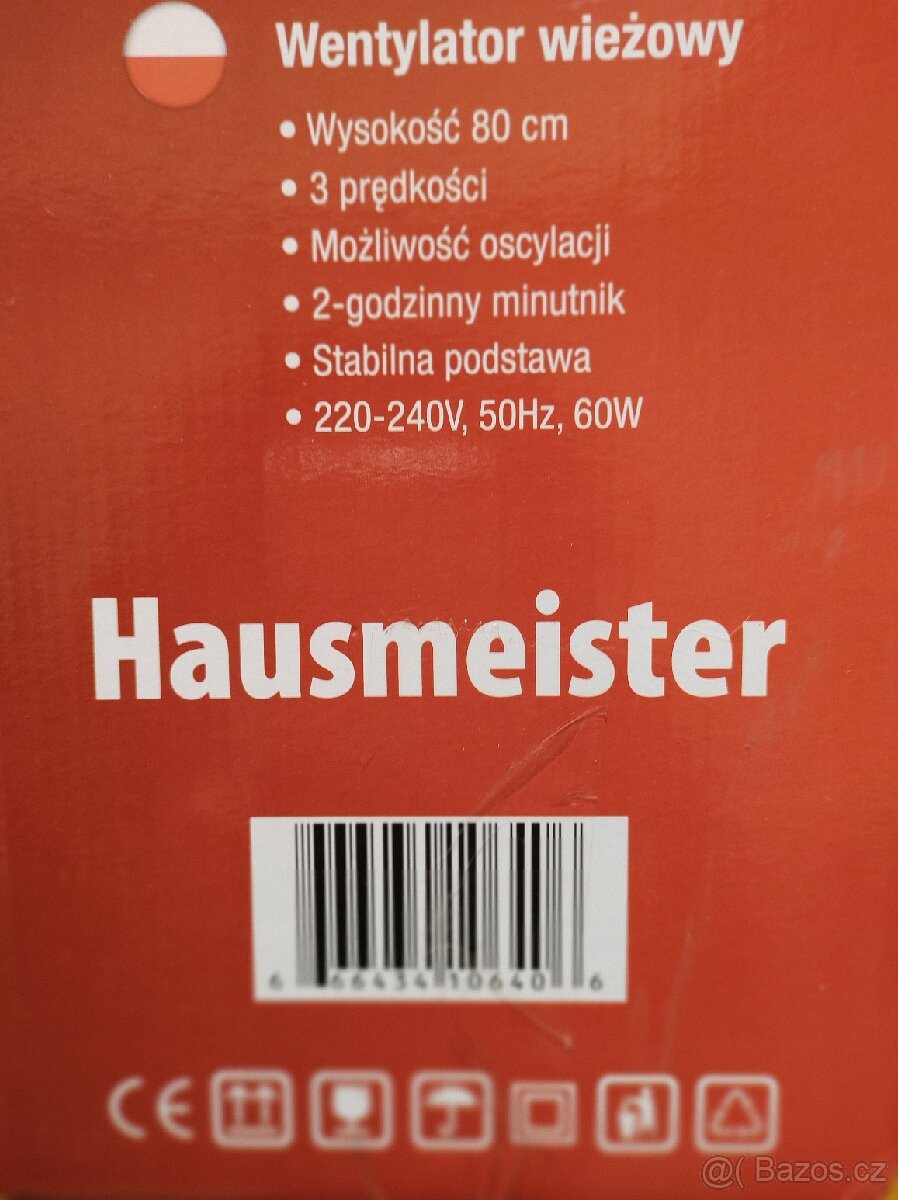 Sloupový ventilátor Hausmeister HM 8601 B - 5