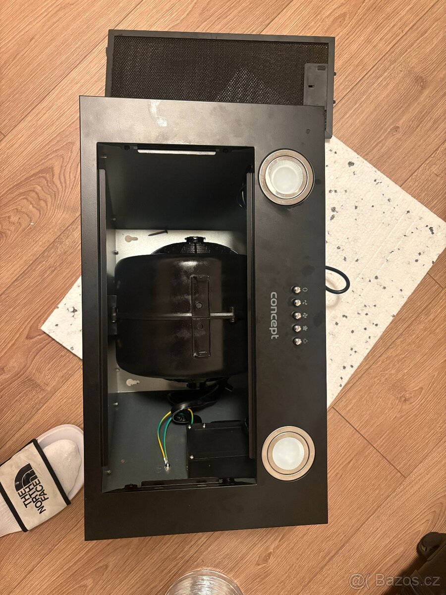 Zánovní vestavná digestoř 52 cm – vysoký výkon 517 m³/h - 5