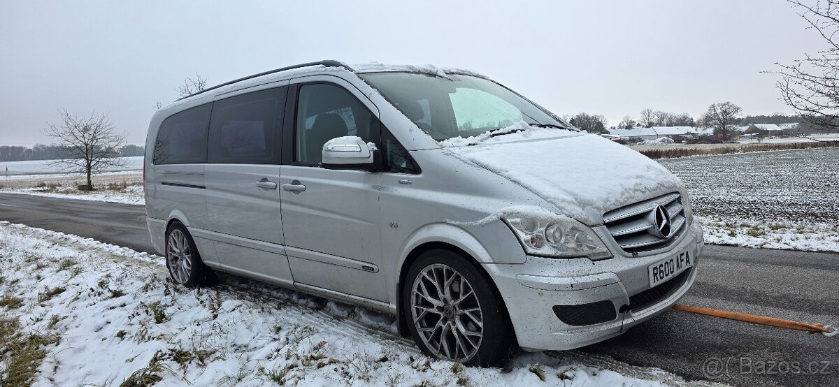 Mercedes Viano 3.0 V6 XL,kůže,stolek - na díly,RHD, KO motor - 5