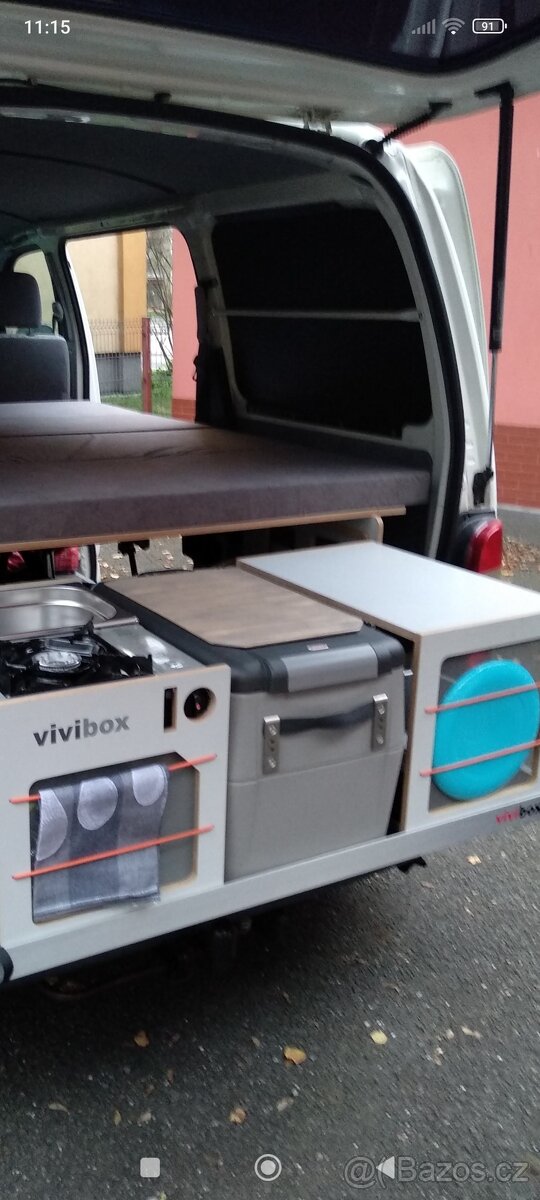 vestavba Vivi box do dodávek VW,MB a pod. + aku Varta - 5