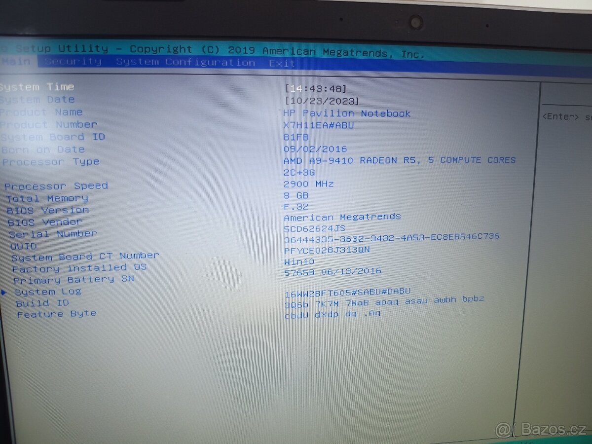 TOP STAV - HP Pavilion 15 - aw065sa X7H11EA#ABU - 5