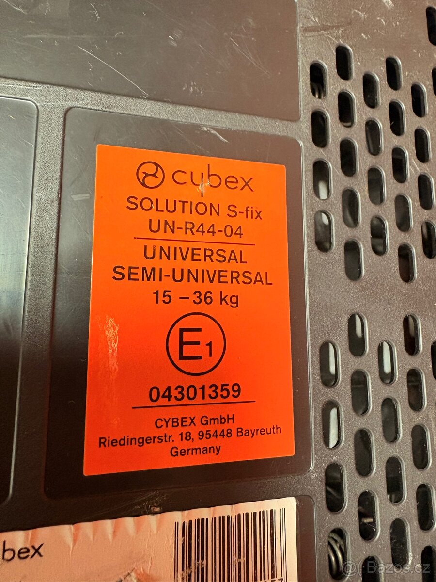 Autosedačka Cybex - 15-36kg - 5