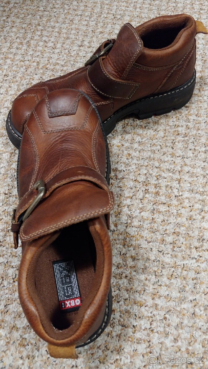 Boty kozene č.45 /12 nové - dovoz USA - 5