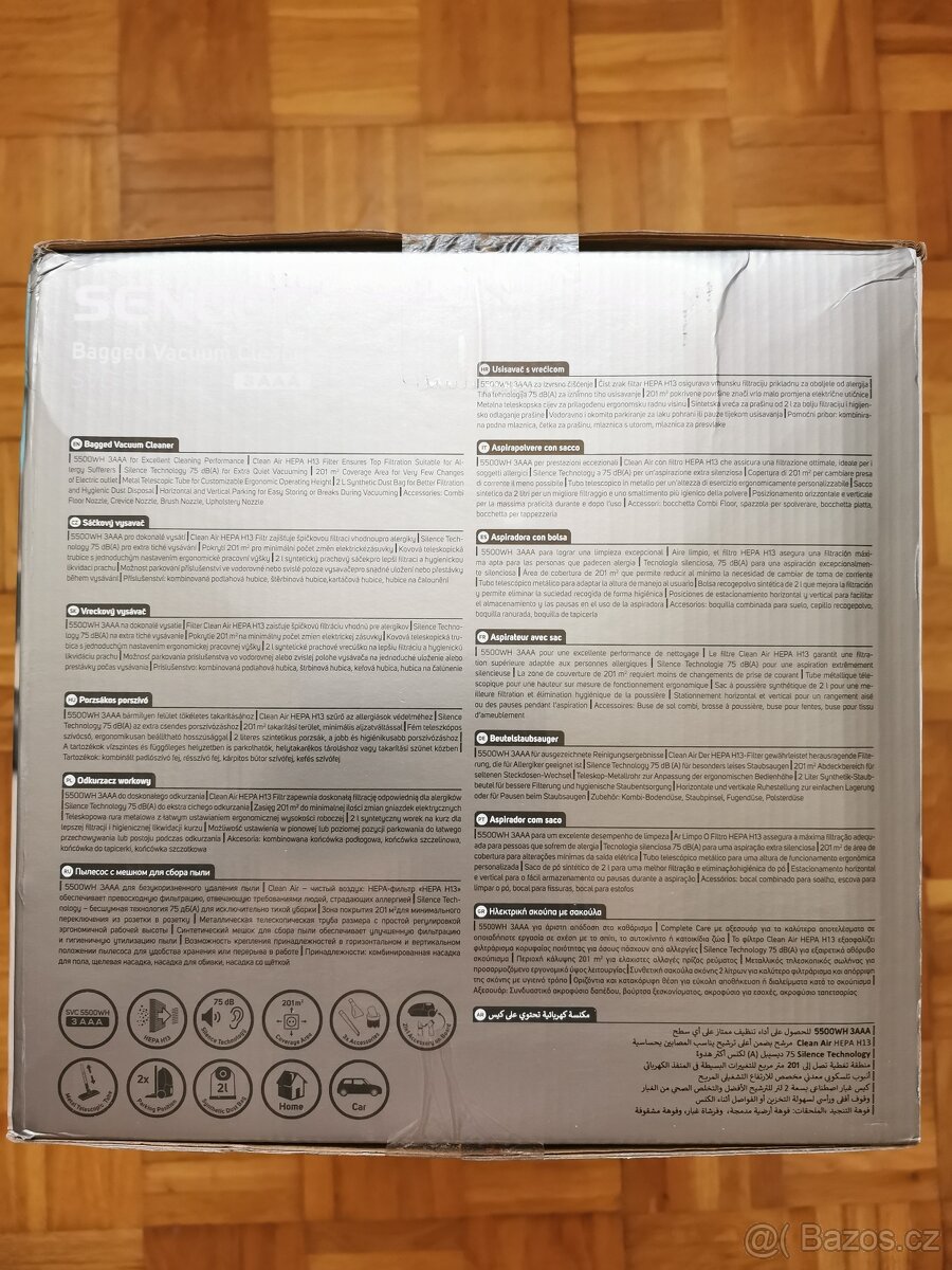 Sencor SVC 5500WH nový - 5