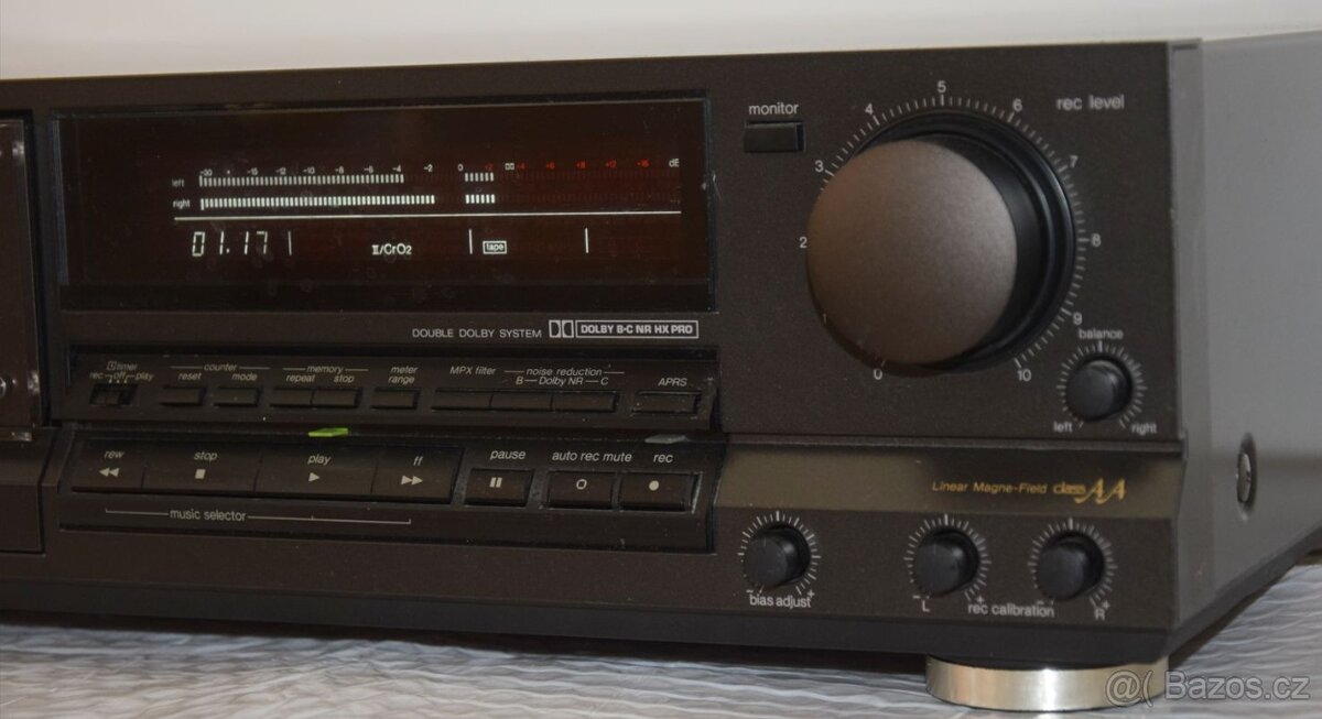 Tape deck TECHNICS RS-B765, 3 hlavy, CLASS AA, Quartz DD - 5