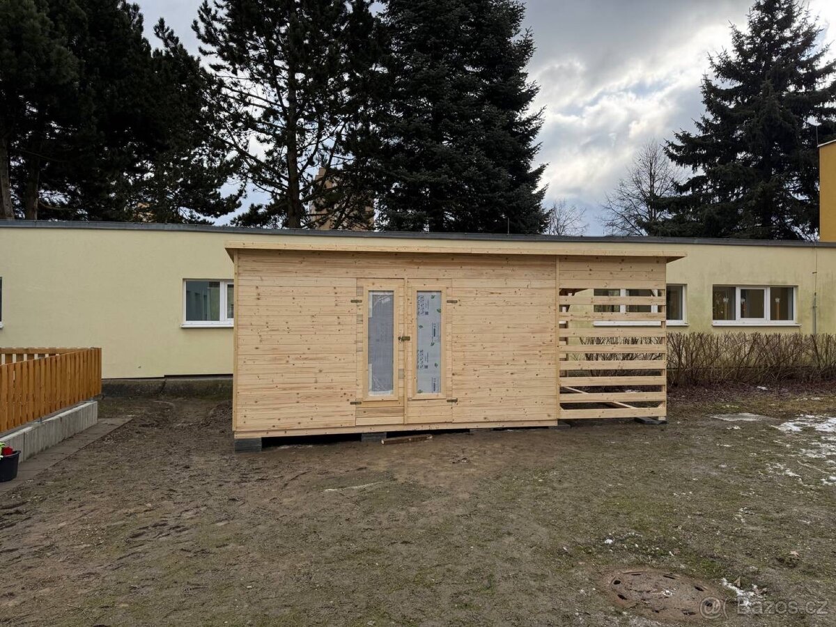 Zahradní domek LOT s dřevníkem - 5