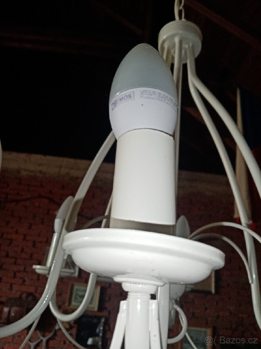 Šestiramenný lustr - 5