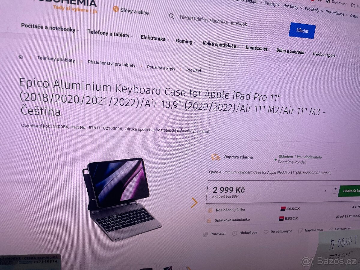 Pouzdro s klávesnicí pro Ipad 10,9 - 5