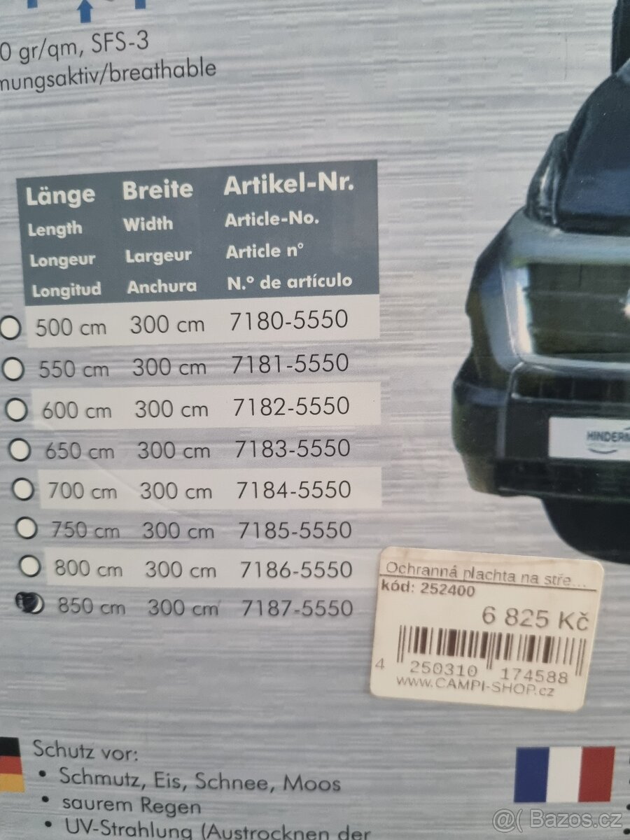 plachta krycí obytka-karavan - 5