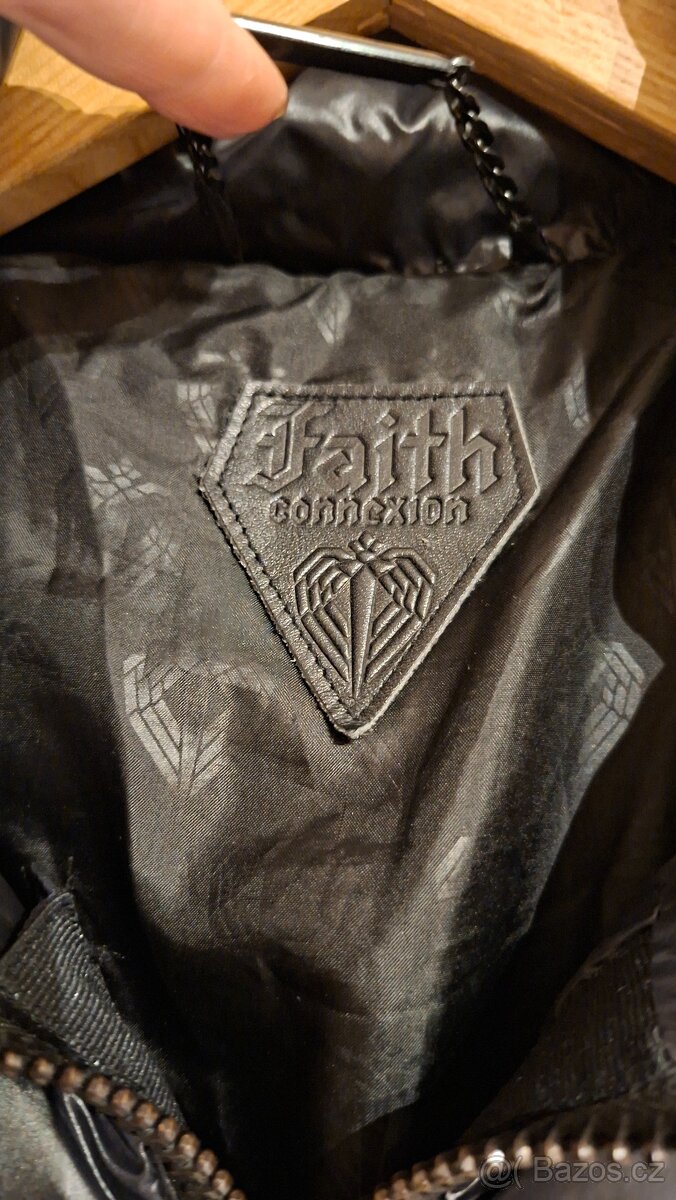 Bunda pánská, černá péřová - 5