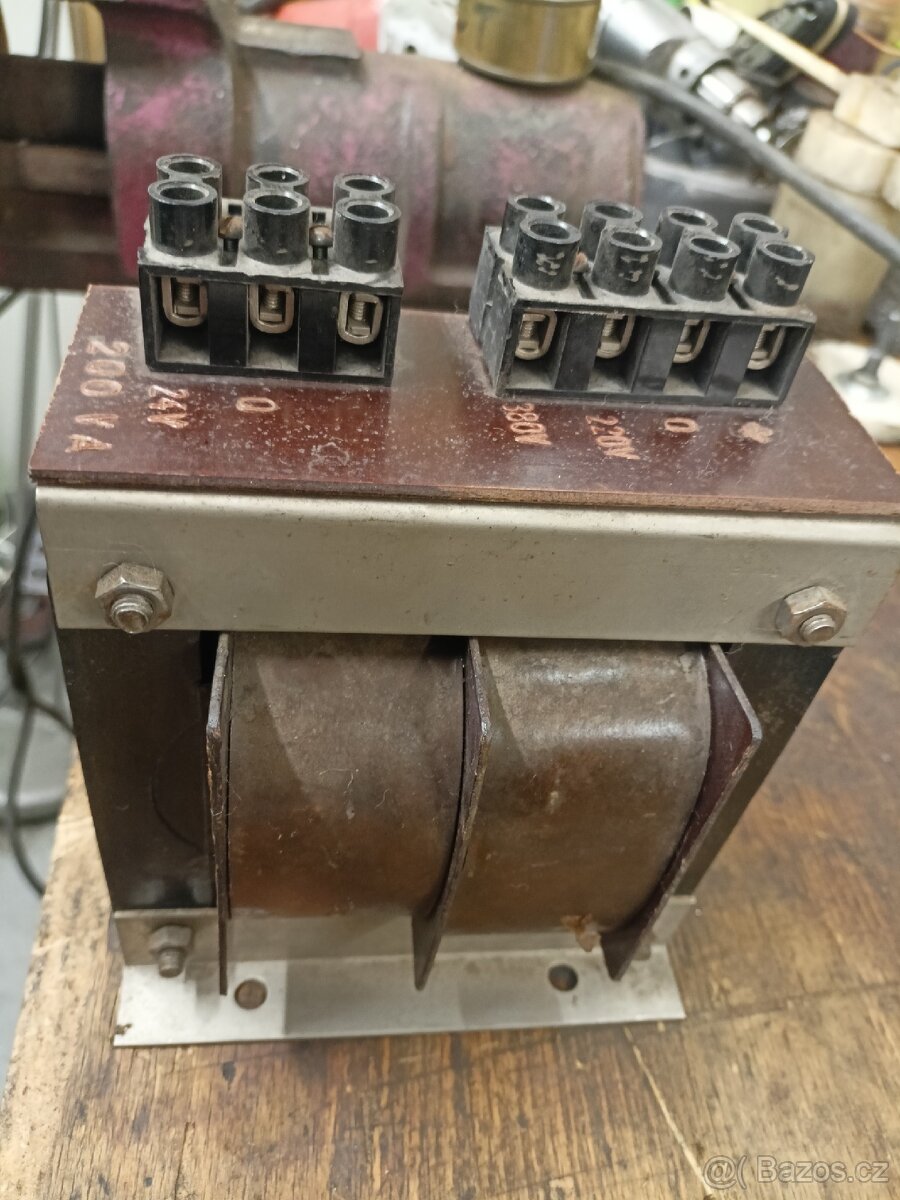 Transformátor 380/220 / 24 V 200 VA - 5