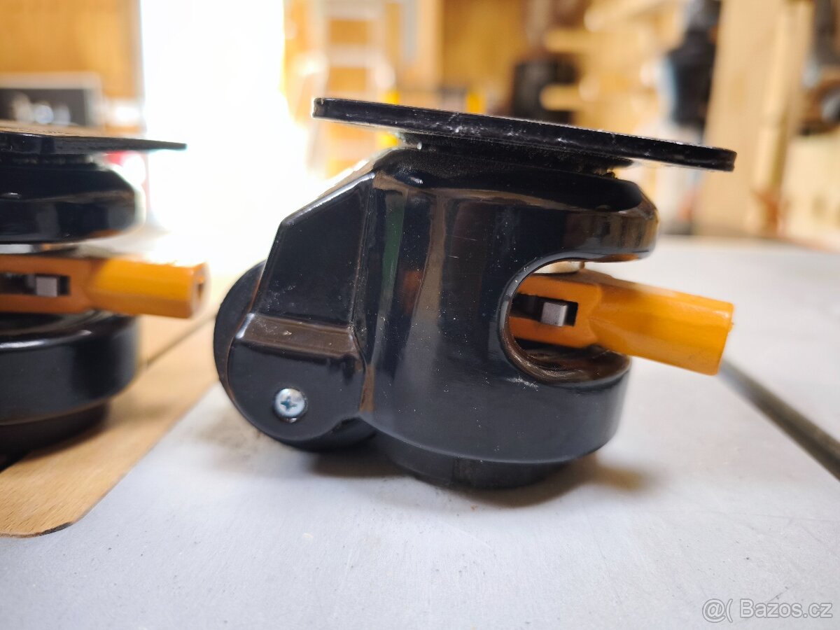 Zánovní pojezdová vyrovnávací kolečka s nosností 500 kg - 5