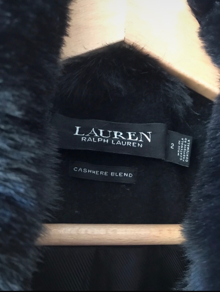 Luxusní kabát Lauren s příměsí kašmíru S/M - 5