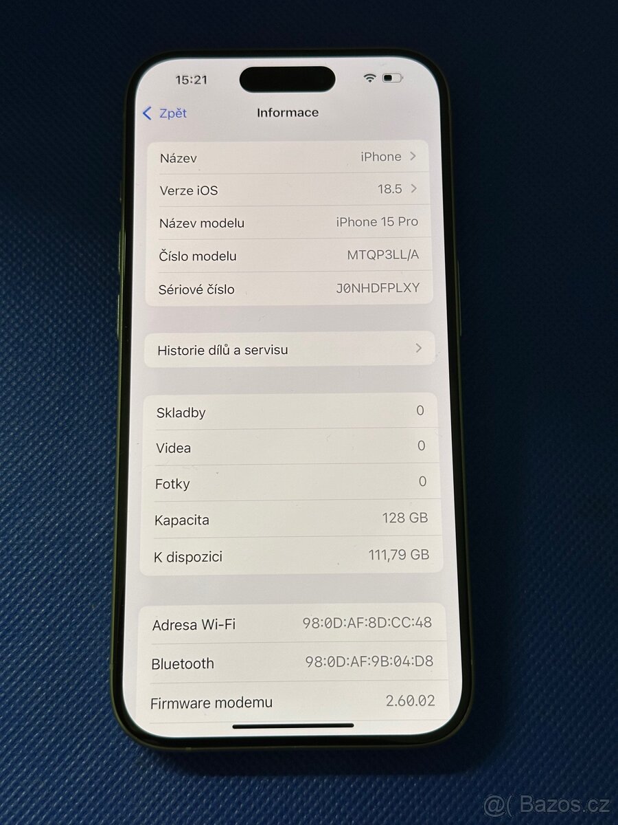 iPhone 15Pro 128GB Natural Titan - 5