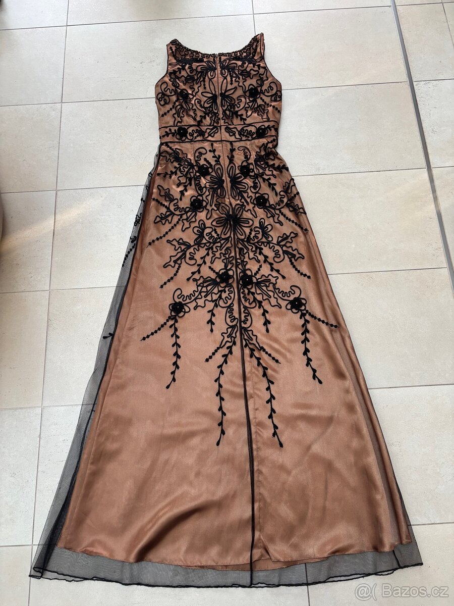 Dámské plesové šaty vel.38, zn. NIENTE - 5
