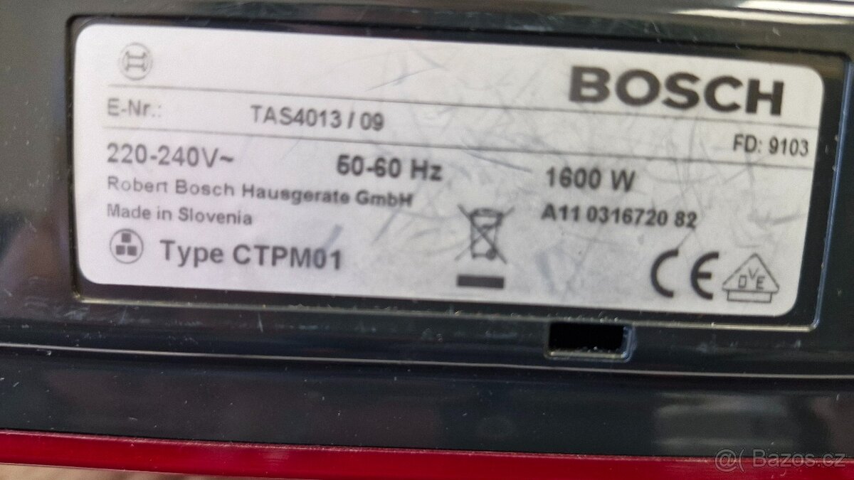 Kávovar Bosch Tassimo 4013 - 5