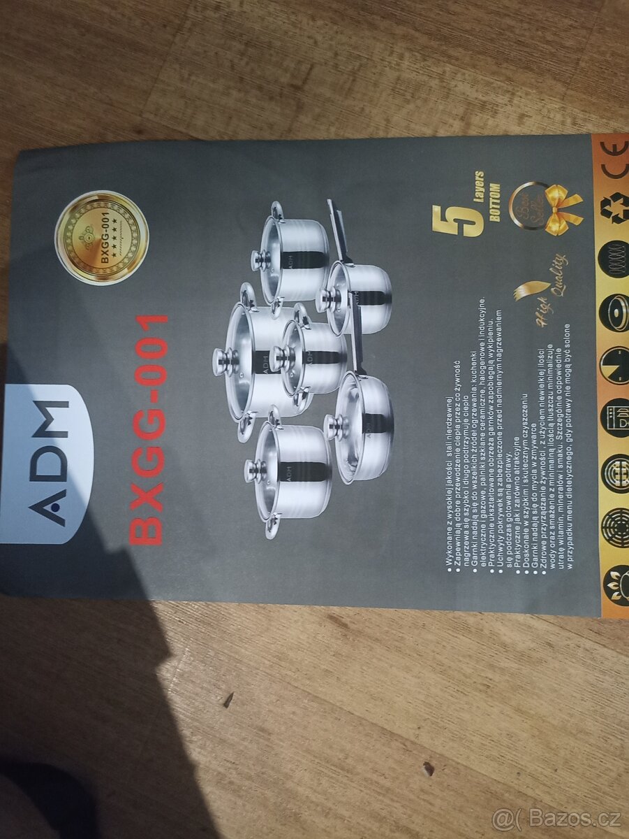 sada nerezových hrnců - 5