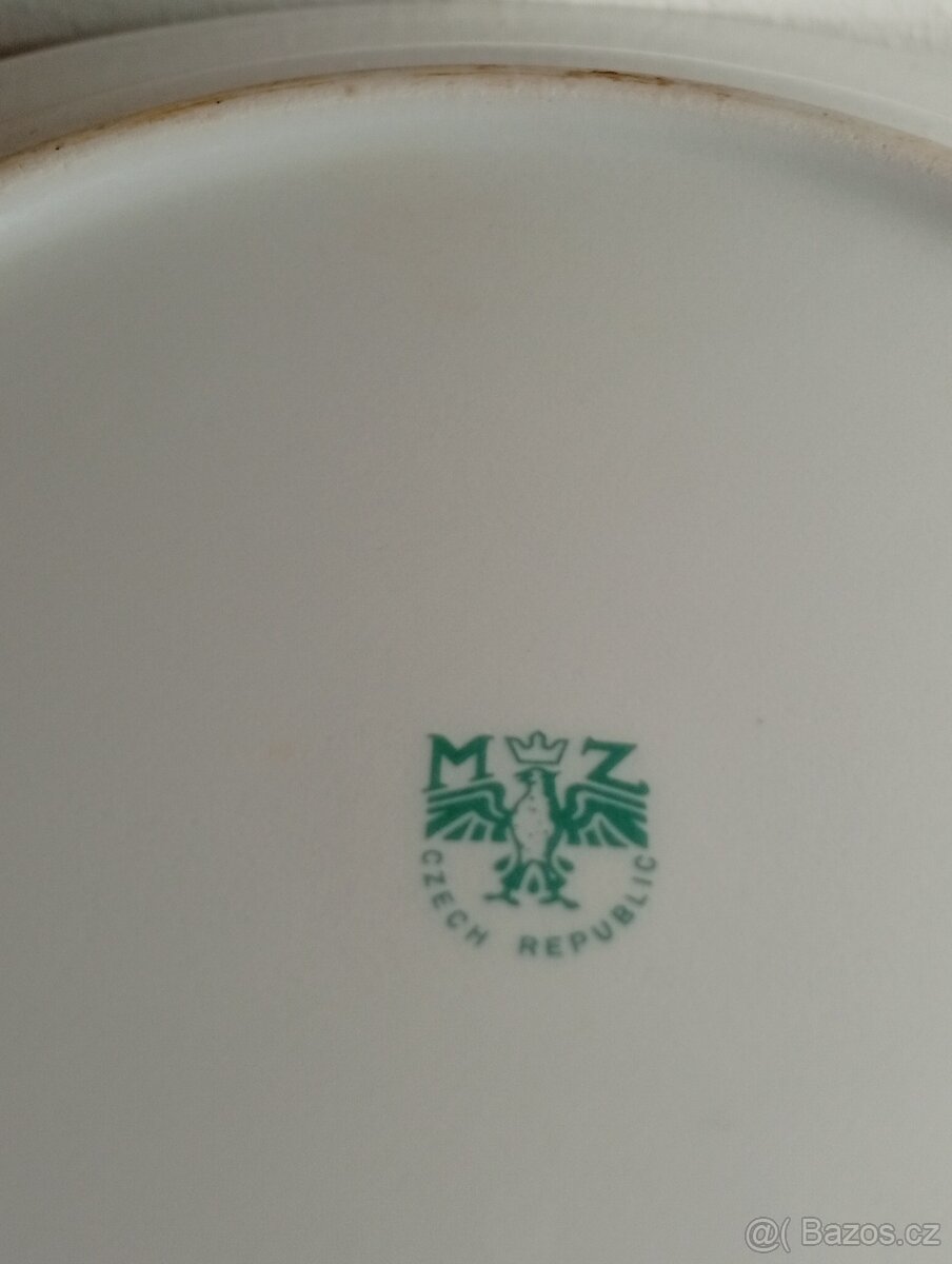⚪ Staré talíře. Značené MZ - 5