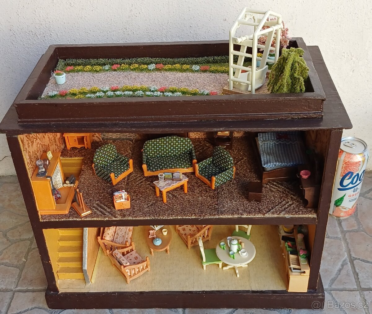 domeček pro panenky s terasou - 5