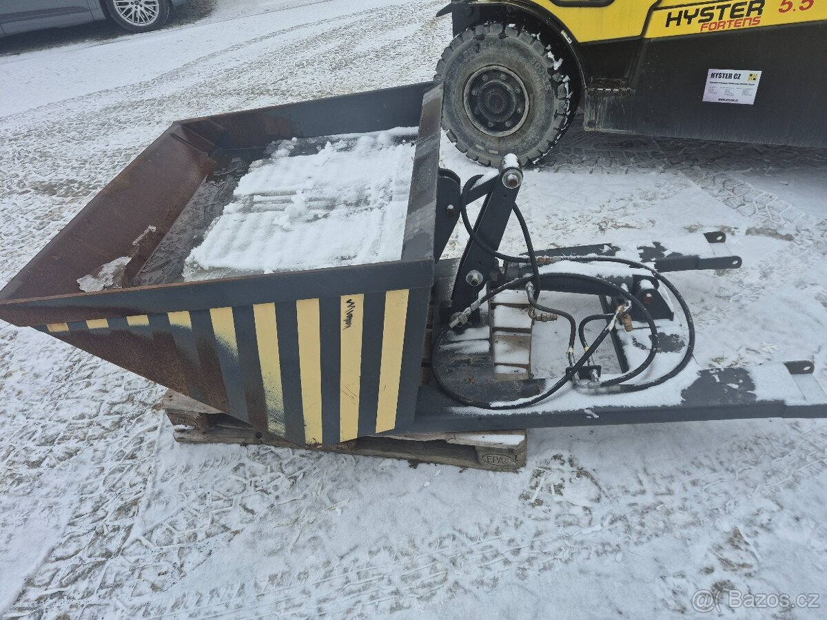 Lžíce na VZV – hydraulická výklopná - 5