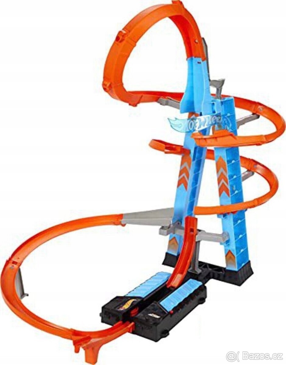 Hotwheels dráha Sky crash tower track - 5
