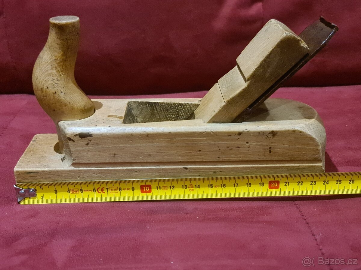 RETRO KRÁSNÝ hoblík 24cm dlouhý - 5
