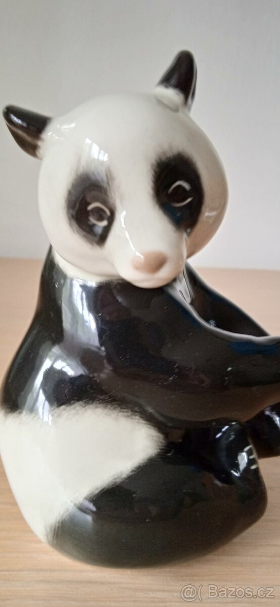 Porcelánová soška panda ЛФЗ - 5