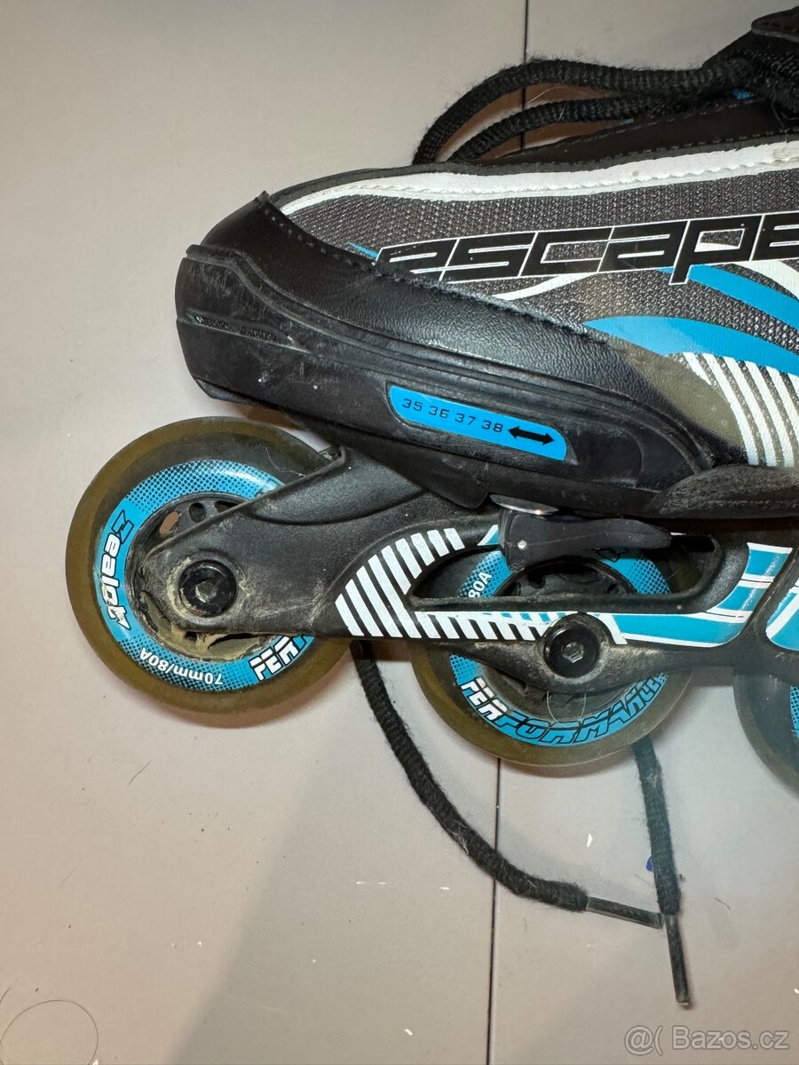 Kolečkové brusle 35-38 EU Zealot ESCAPE in-line - 5