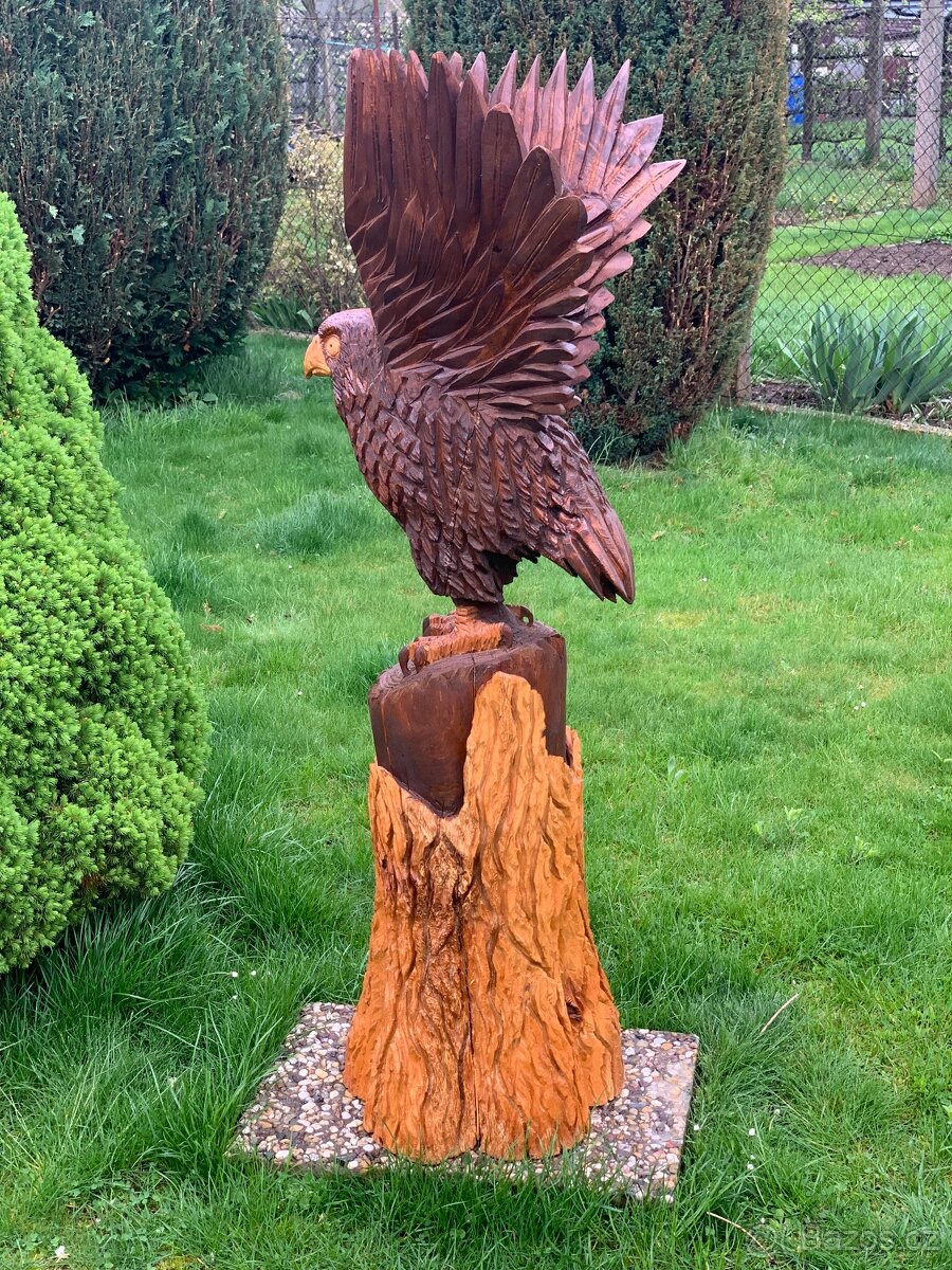 Dřevěná socha - 5