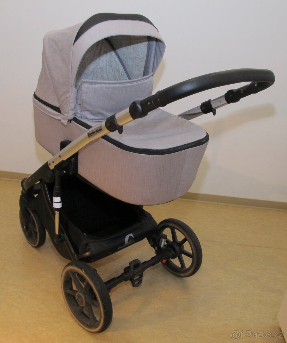 Kočárek Bohemia trojdílný (2 in 1) - cena dohodou - 5