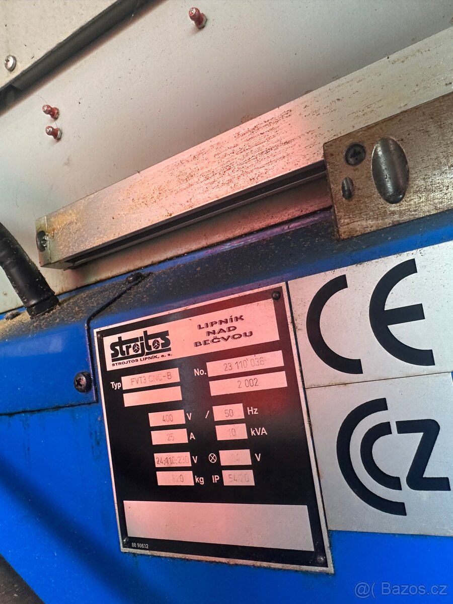 CNC frézka Strojtos FTV 3 CNC B - 5