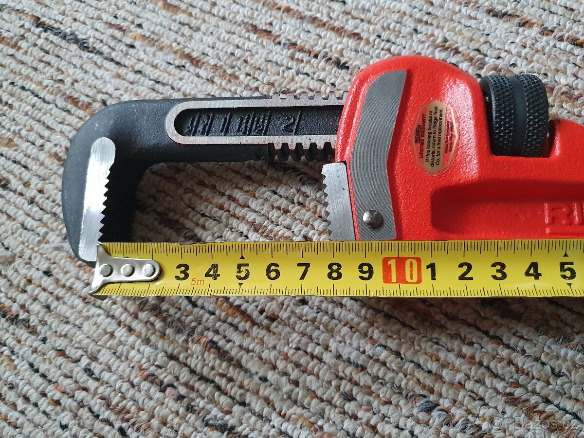 Přímý hasák RIDGID 350mm - 5