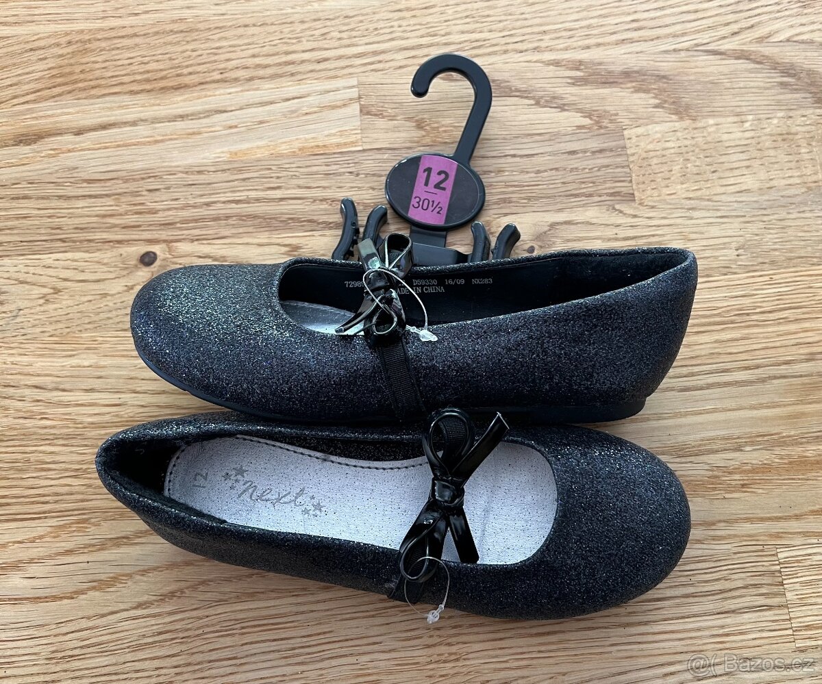Boty & balerinky černé NEXT vel. 30/31 - 5