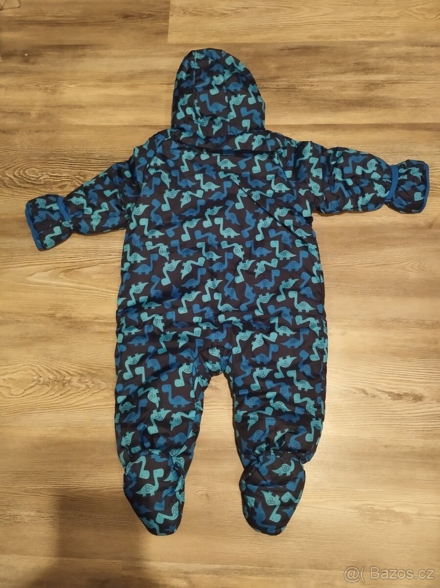 Dětská zimní kombinéza 74/80 - jako nová - 5