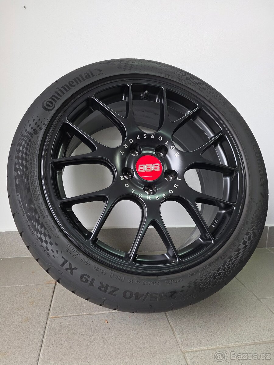 BBS Ch II 5x120 Letní Conti. 255/40/19 - Zánovní - 5