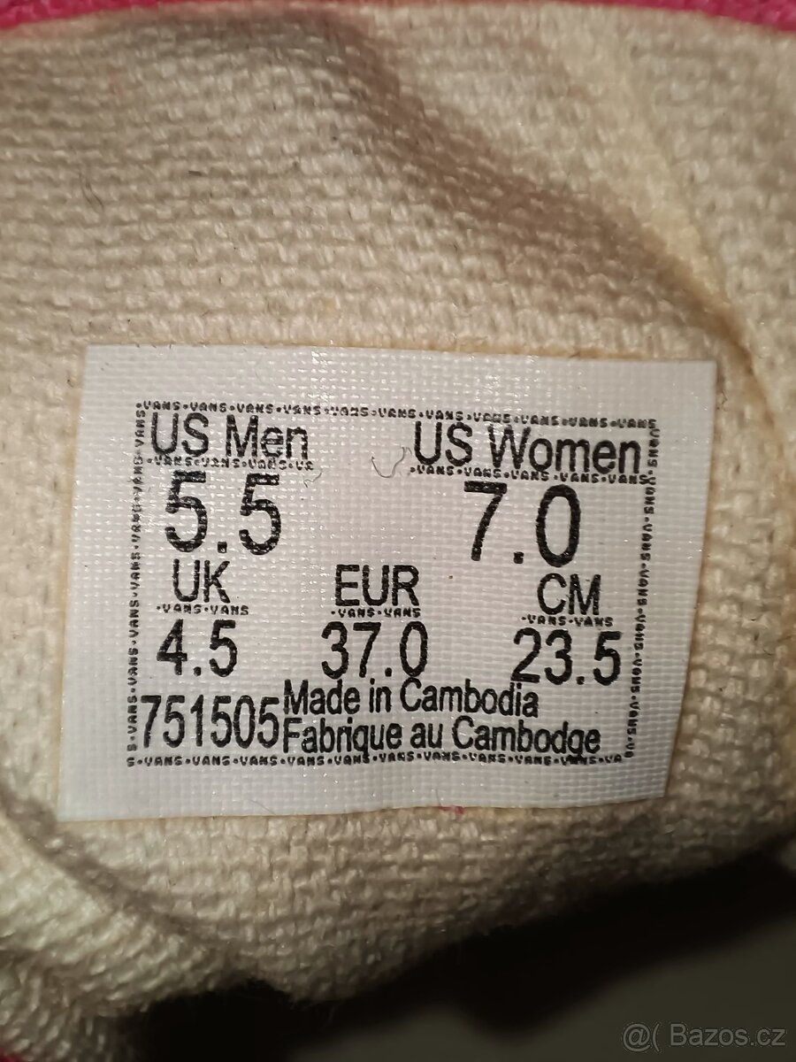 Boty tenisky Vans Skate Old Skool 37 - 5