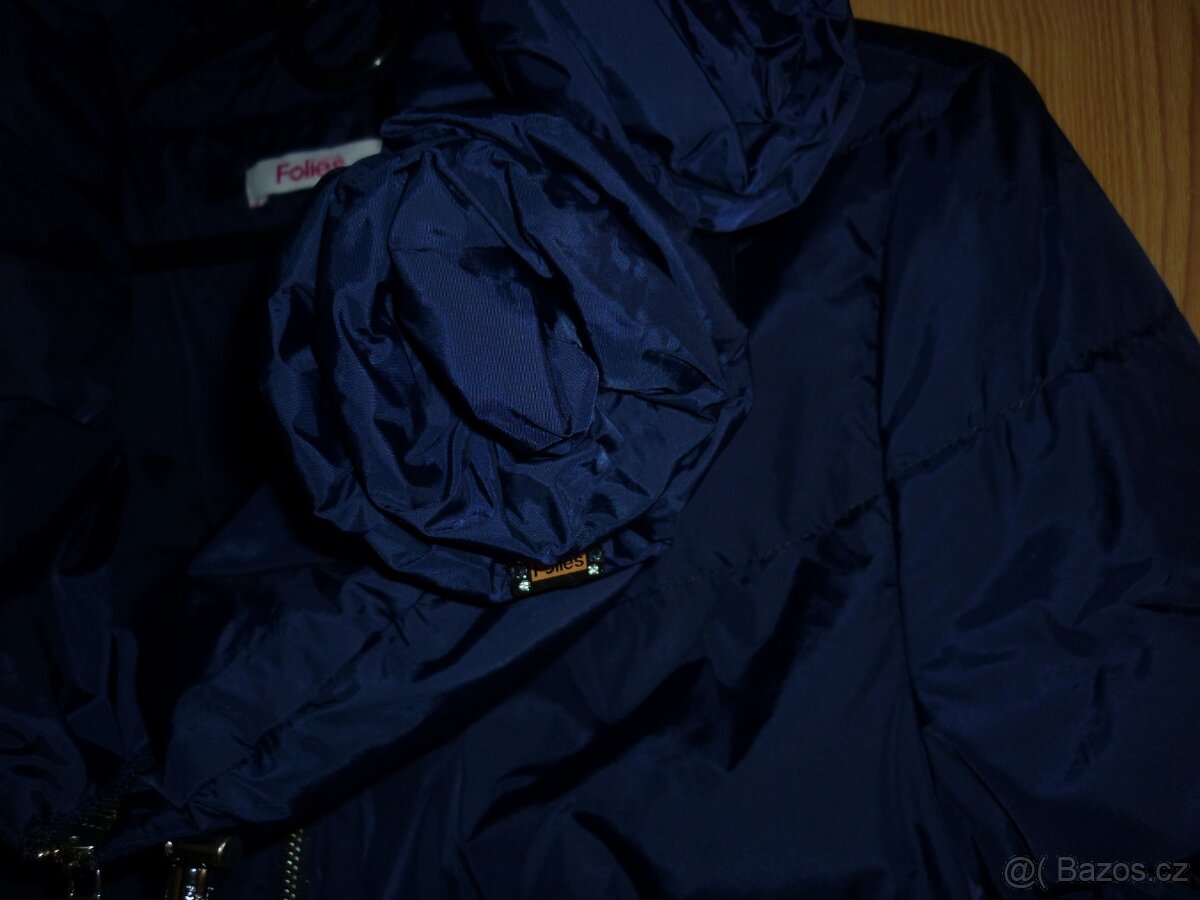 Dámská tmavě modrá bunda Blugirl Folies - 5