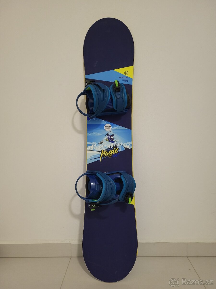 Snowboard Nidecker Micron Magic 120 cm + vázání - 5
