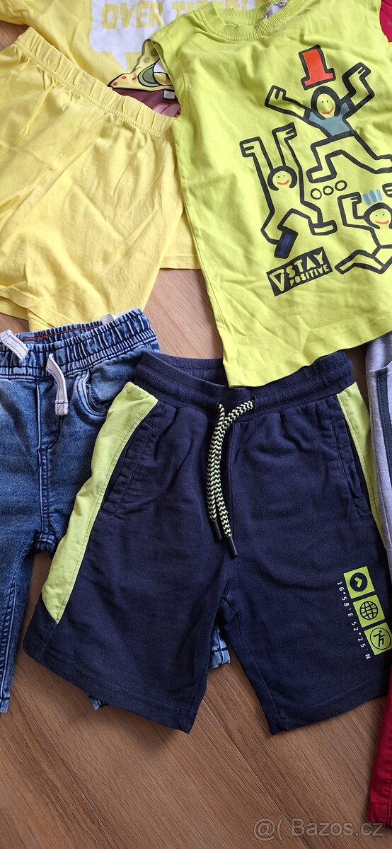 Mix oblečení kluk vel.116 - 5